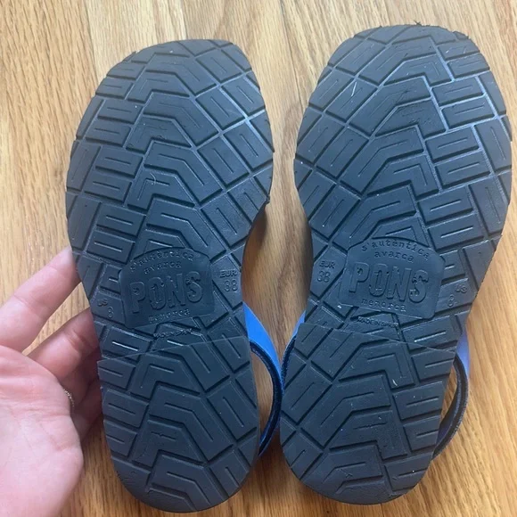 Pons Quintana Blue and Brown Loafers with Sleek Design - Picture 2 of 6